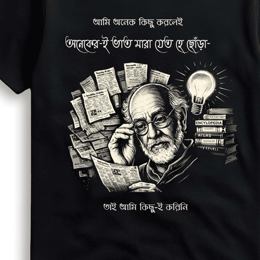 Sidhu Jyatha T-shirt | Iconic Bengali Quote | Kolkata Tee