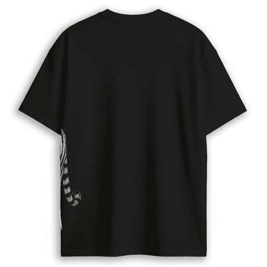 Royal Bengal Tiger T-Shirt for Wildlife Lovers - Unisex Oversized Tee