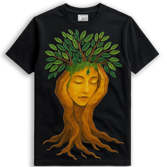 Nature T-Shirt – Tree of Life Artwork Celebrating Inner Peace