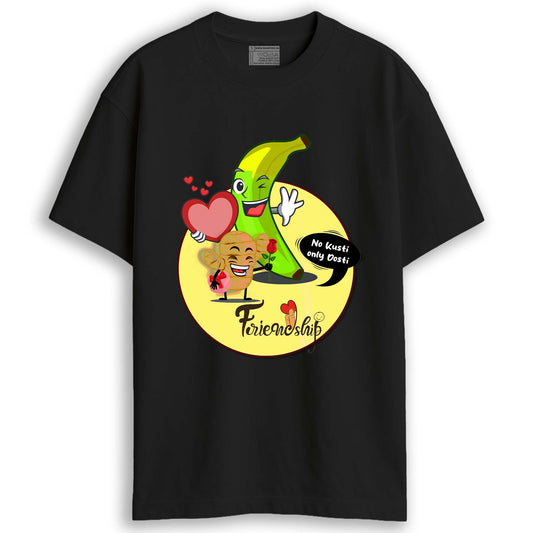 No Kusti - Only Dosti (Oversized-Unisex)