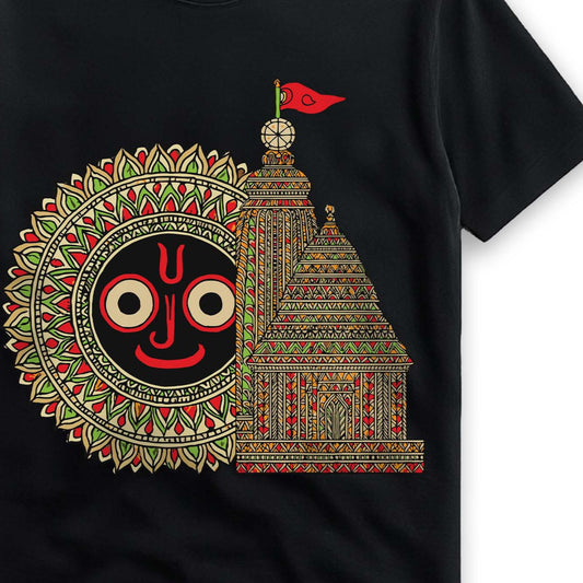 Puri Jagannath Temple T-Shirt – Rath Yatra Heritage Design