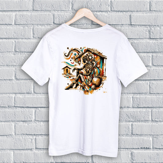 Tribal Muse - Abstract Graphic T-Shirt (Unisex Fit)