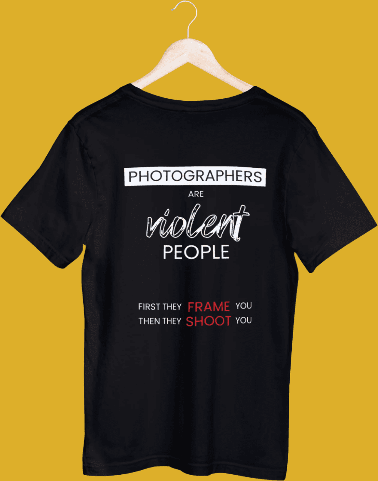 Violent Photographer (Unisex T-Shirt)