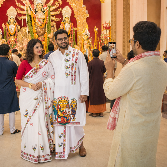 Durga Puja 2026 Family photo