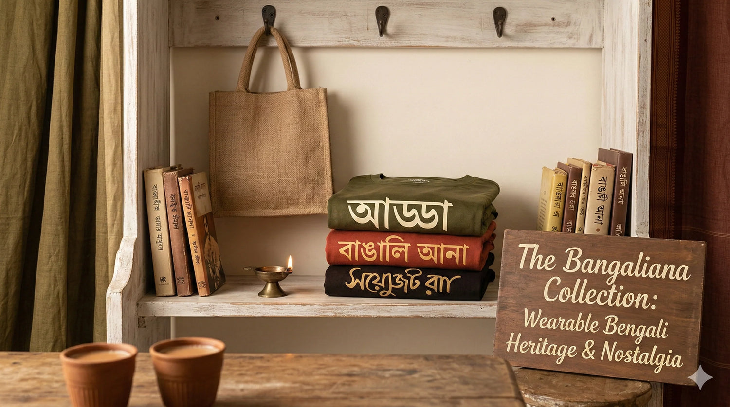 The Bangaliana Collection: Wearable Bengali Heritage & Nostalgia