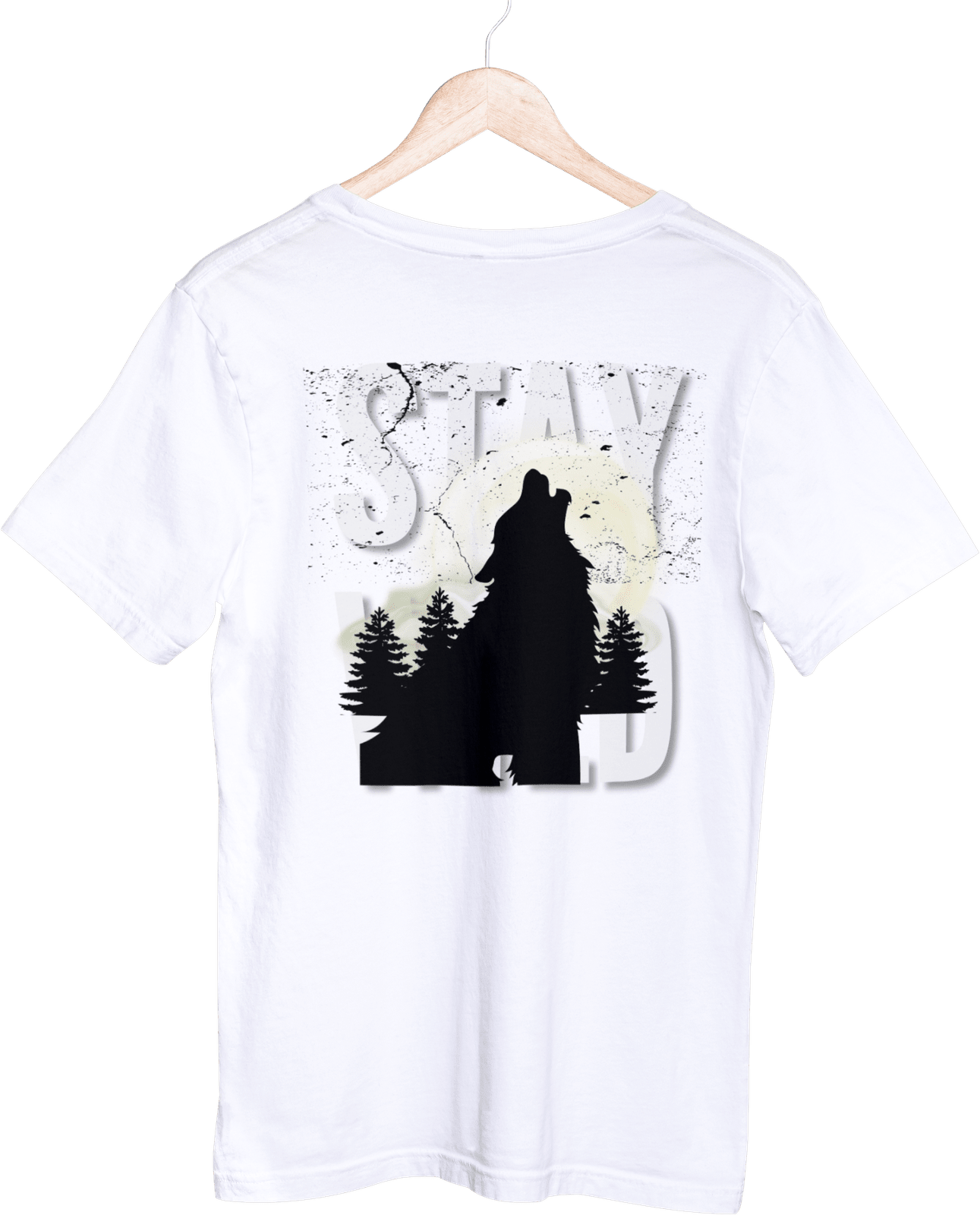 3D Wolf (Unisex T-Shirt)