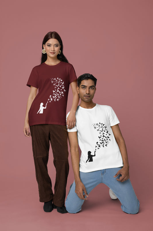 Akasher Thikanaye (Unisex T-Shirt)
