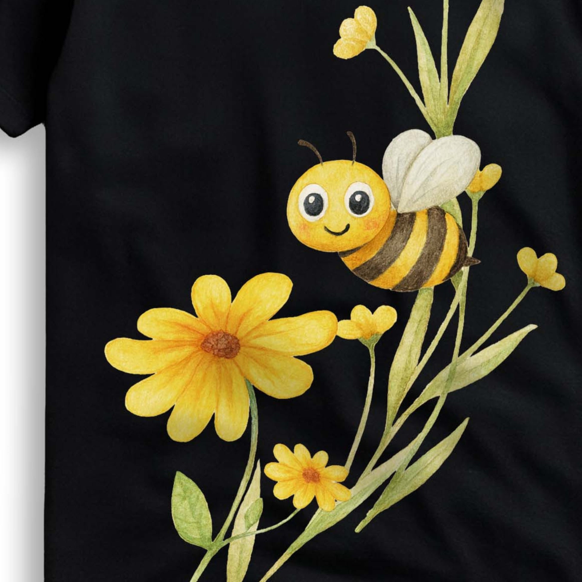 Bloom & Bumblebee - Unisex Cotton T-Shirt