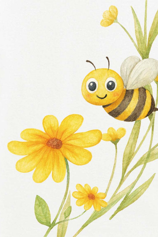 Bloom & Bumblebee - Unisex Cotton T-Shirt