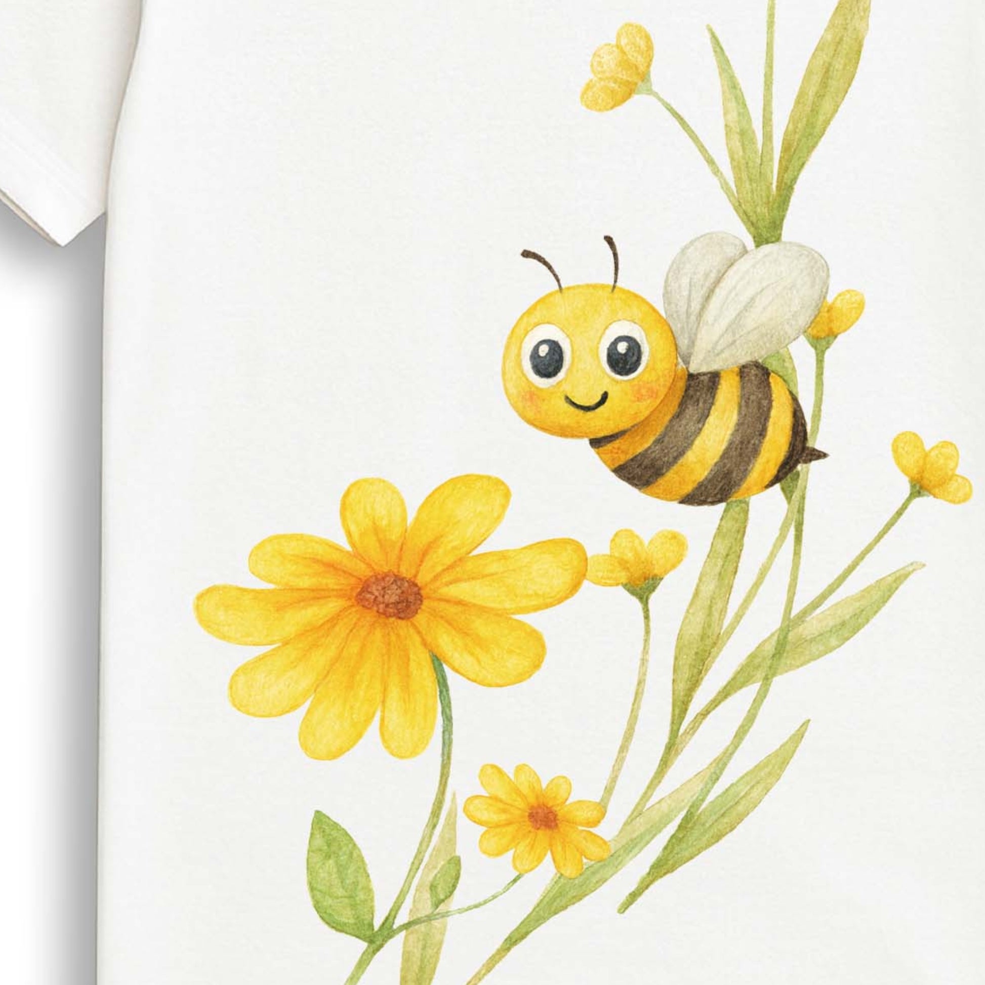 Bloom & Bumblebee - Unisex Cotton T-Shirt