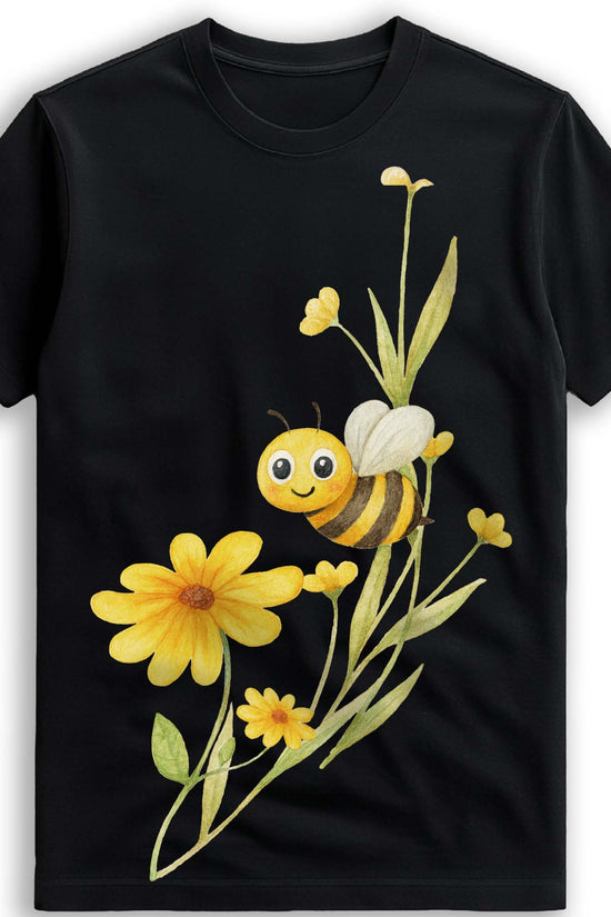 Bloom & Bumblebee - Unisex Cotton T-Shirt