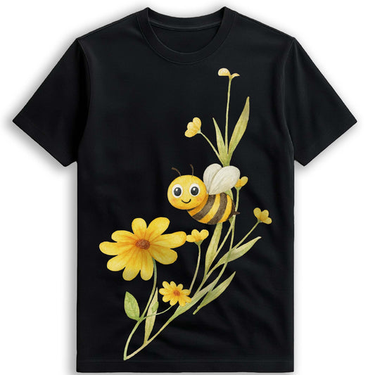 Bloom & Bumblebee - Unisex Cotton T-Shirt
