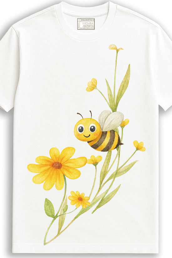 Bloom & Bumblebee - Unisex Cotton T-Shirt