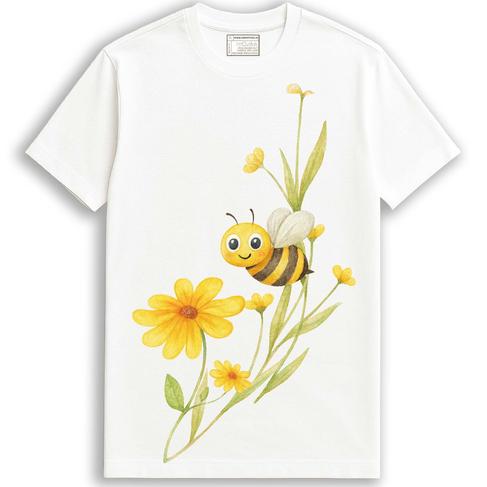 Bloom & Bumblebee - Unisex Cotton T-Shirt