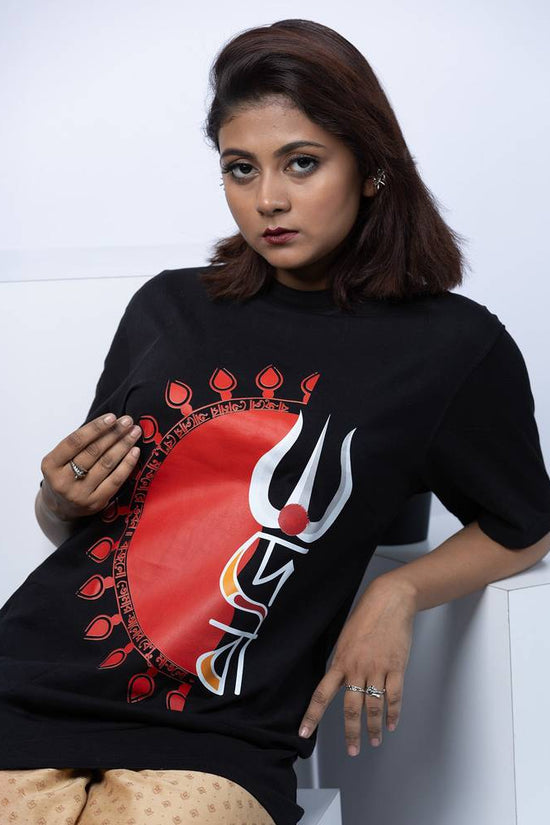 Debi Bengali Durga Puja Oversized Unisex T-shirt by Smarteez