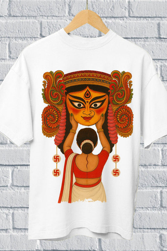 Durga Boron – Bengali Tradition T-Shirt Design for Puja