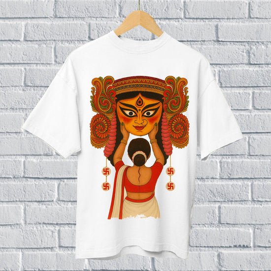 Durga Boron – Bengali Tradition T-Shirt Design for Puja