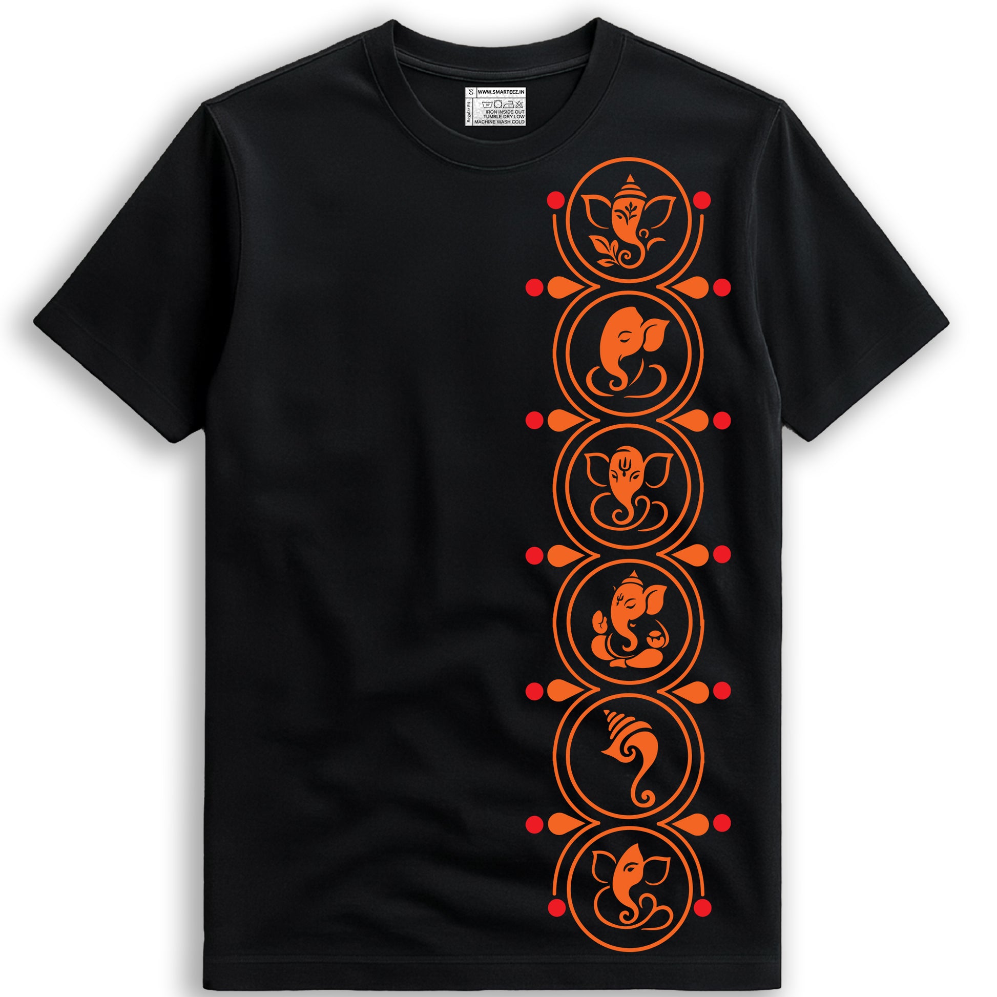 Ganpati T Shirt – Minimal Ganesha Motifs