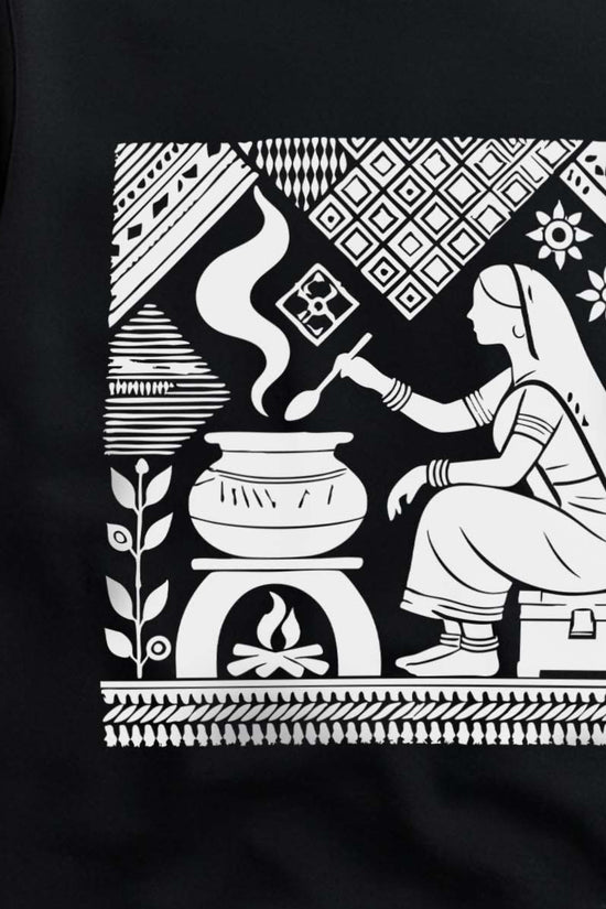 Graphic T-Shirt - Homemaker | Tagore's Art re-imagined