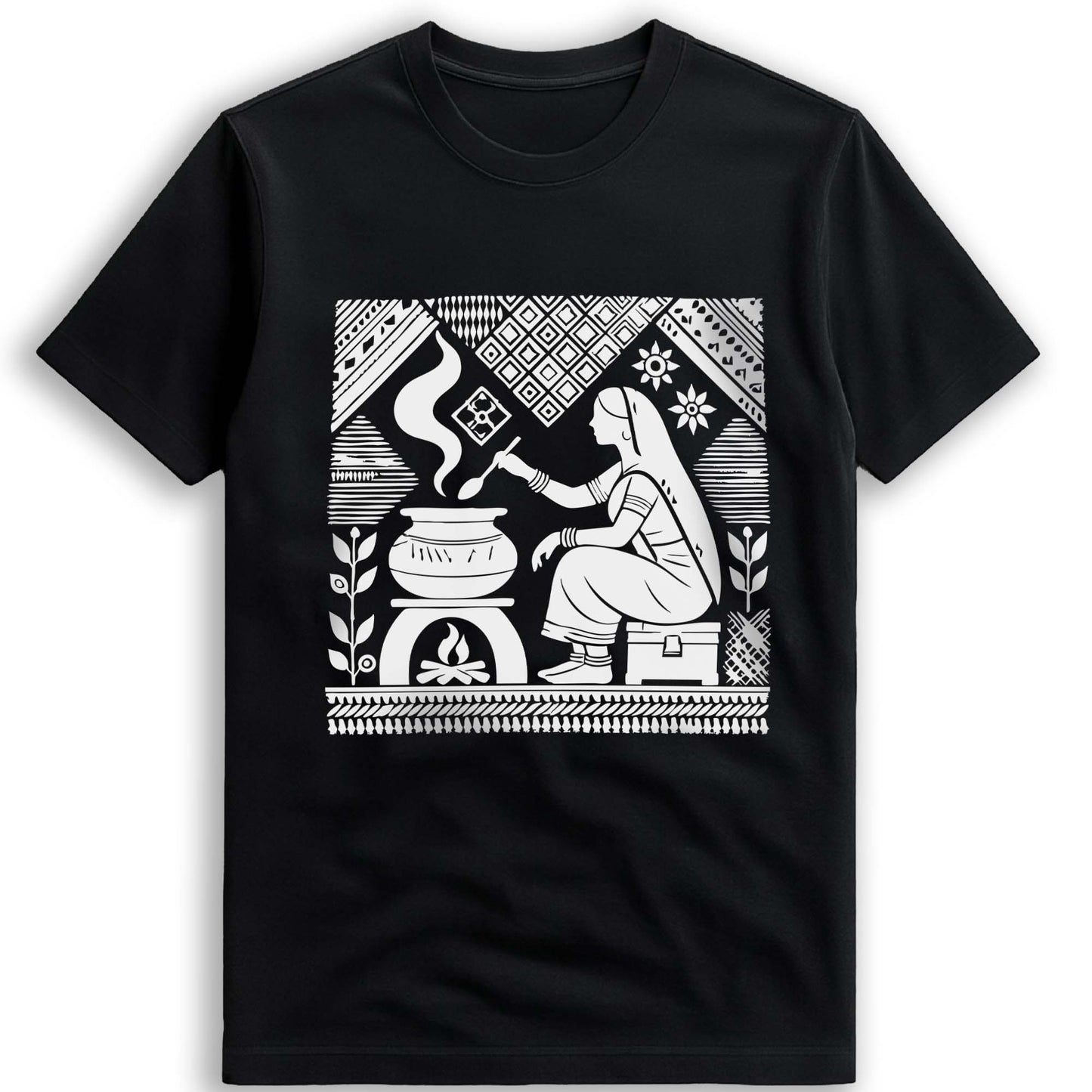 Graphic T-Shirt - Homemaker | Tagore's Art re-imagined