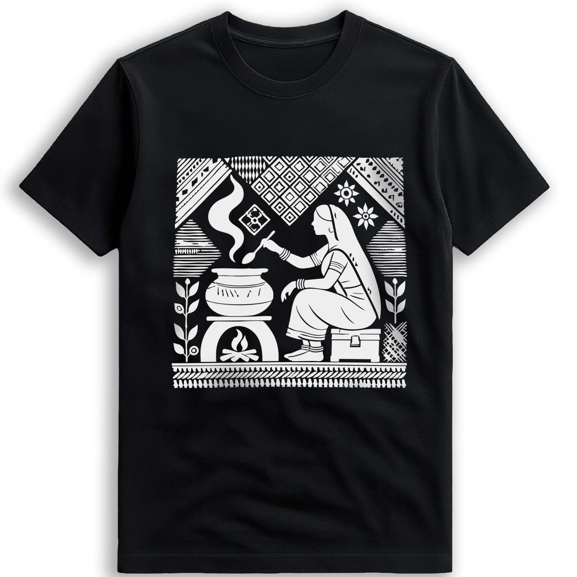 Graphic T-Shirt - Homemaker | Tagore's Art re-imagined