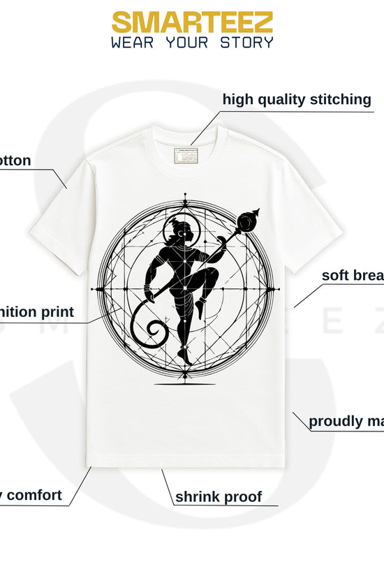 Mahaveer – Hanuman Graphic T-Shirt | Unisex | Cotton