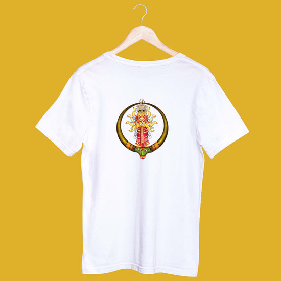 Bengali Durga Puja T-shirt , ideal for spiritual and cultural celebrations