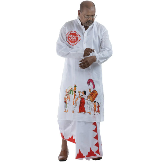 Nabapatrika Snan Yatra – Puja Special Graphic Kurta