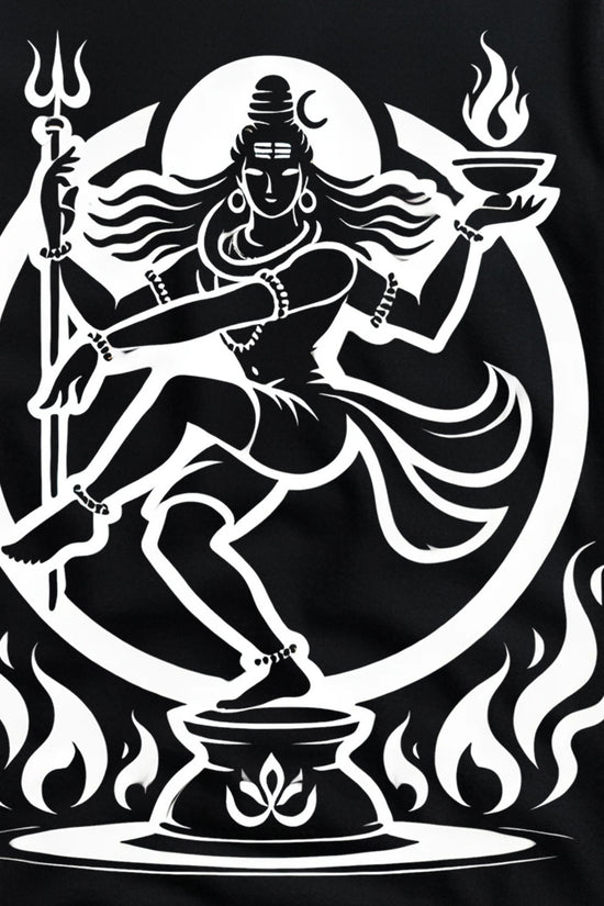 Nataraja Graphic T-Shirt - An Artist's Depiction