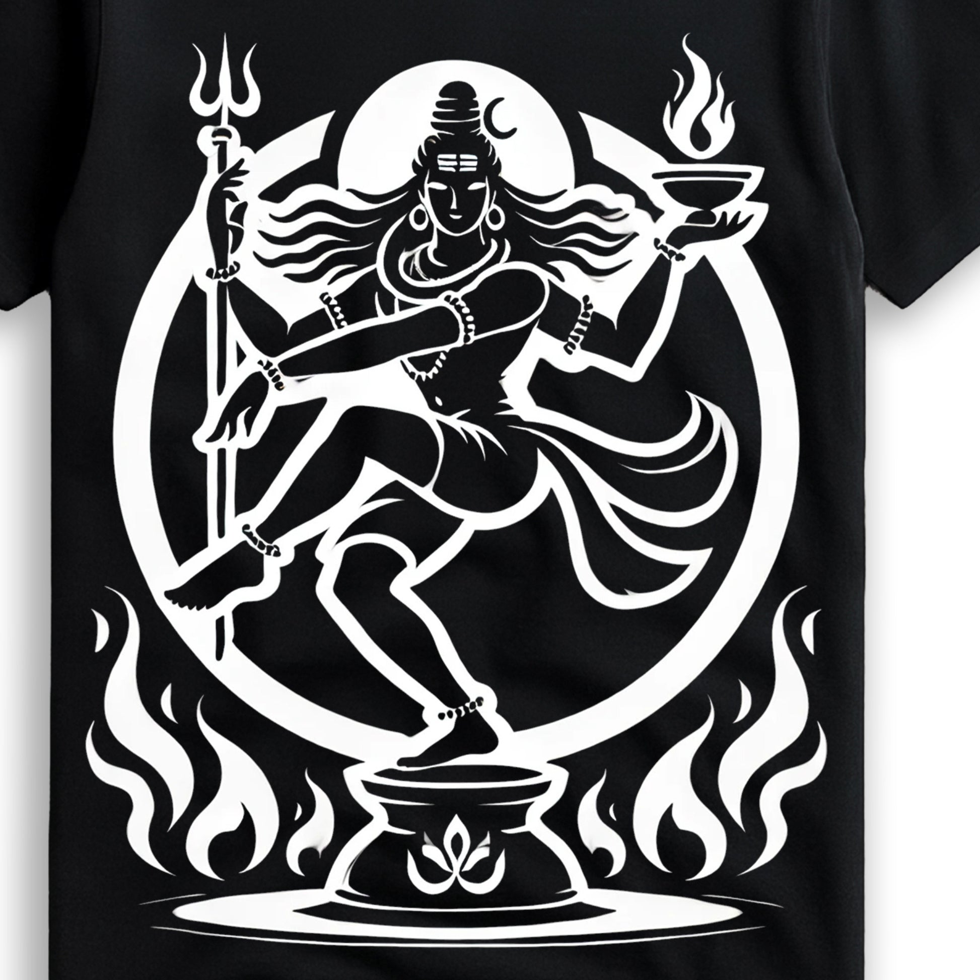 Nataraja Graphic T-Shirt - An Artist's Depiction