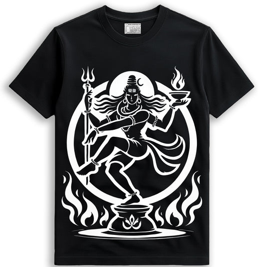 Nataraja Graphic T-Shirt - An Artist's Depiction