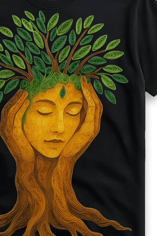 Nature T-Shirt – Tree of Life Artwork Celebrating Inner Peace