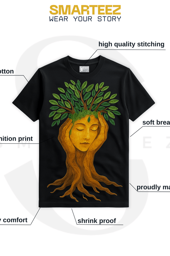 Nature T-Shirt – Tree of Life Artwork Celebrating Inner Peace