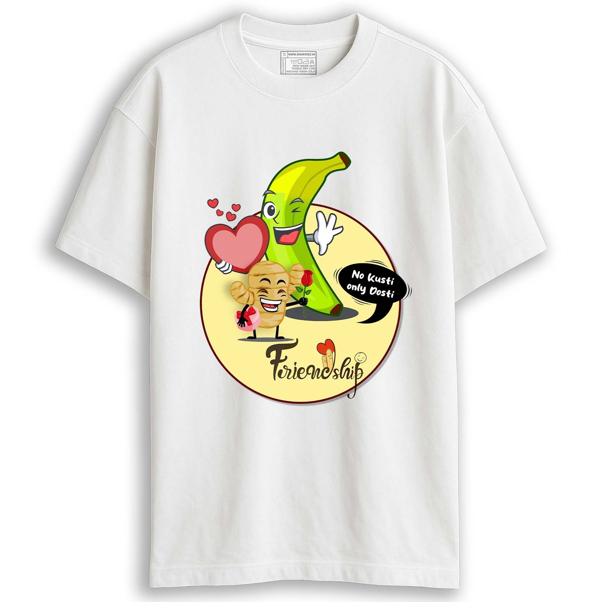 No Kusti - Only Dosti (Oversized-Unisex)