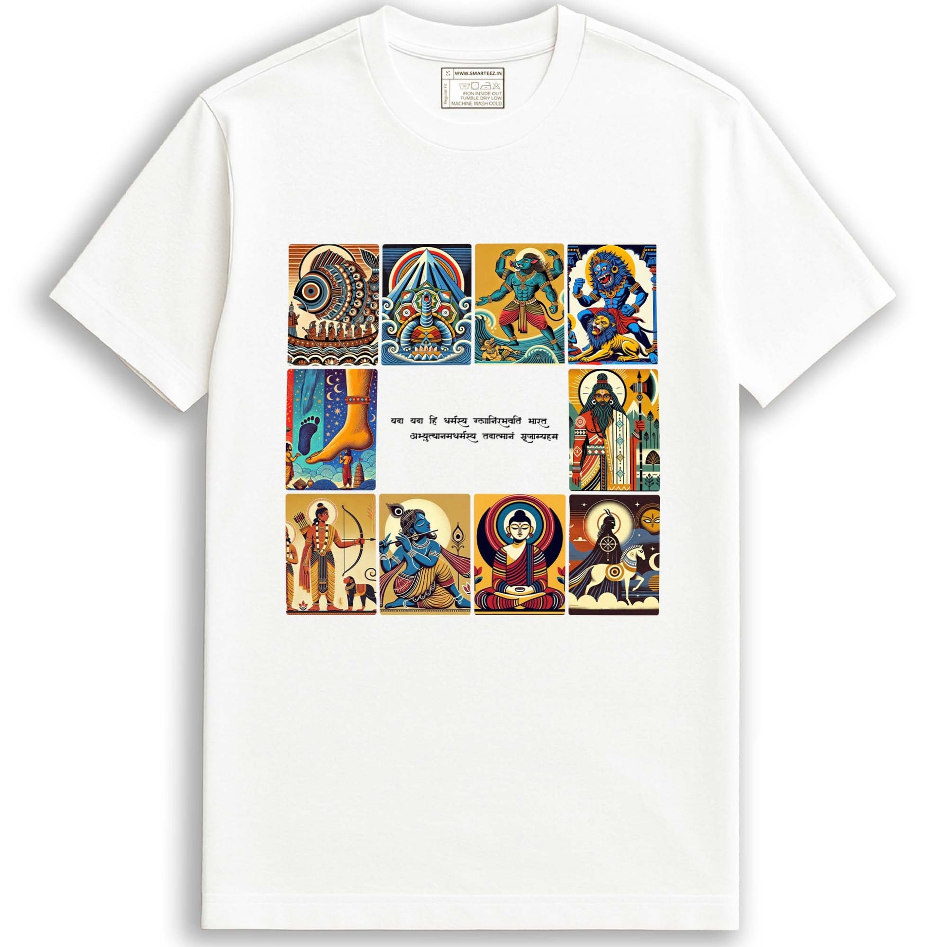 Patachitra T-Shirt - Dashavatar