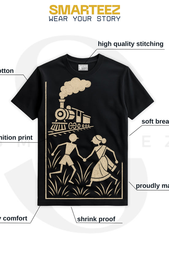 Pather Panchali – Bengali Graphic T-Shirt Inspired by Bibhutibhushan’s Novel & Ray’s Film