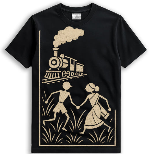 Pather Panchali – Bengali Graphic T-Shirt Inspired by Bibhutibhushan’s Novel & Ray’s Film