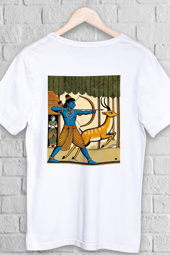 Ramayana T-Shirt - Bengali Patachitra Art