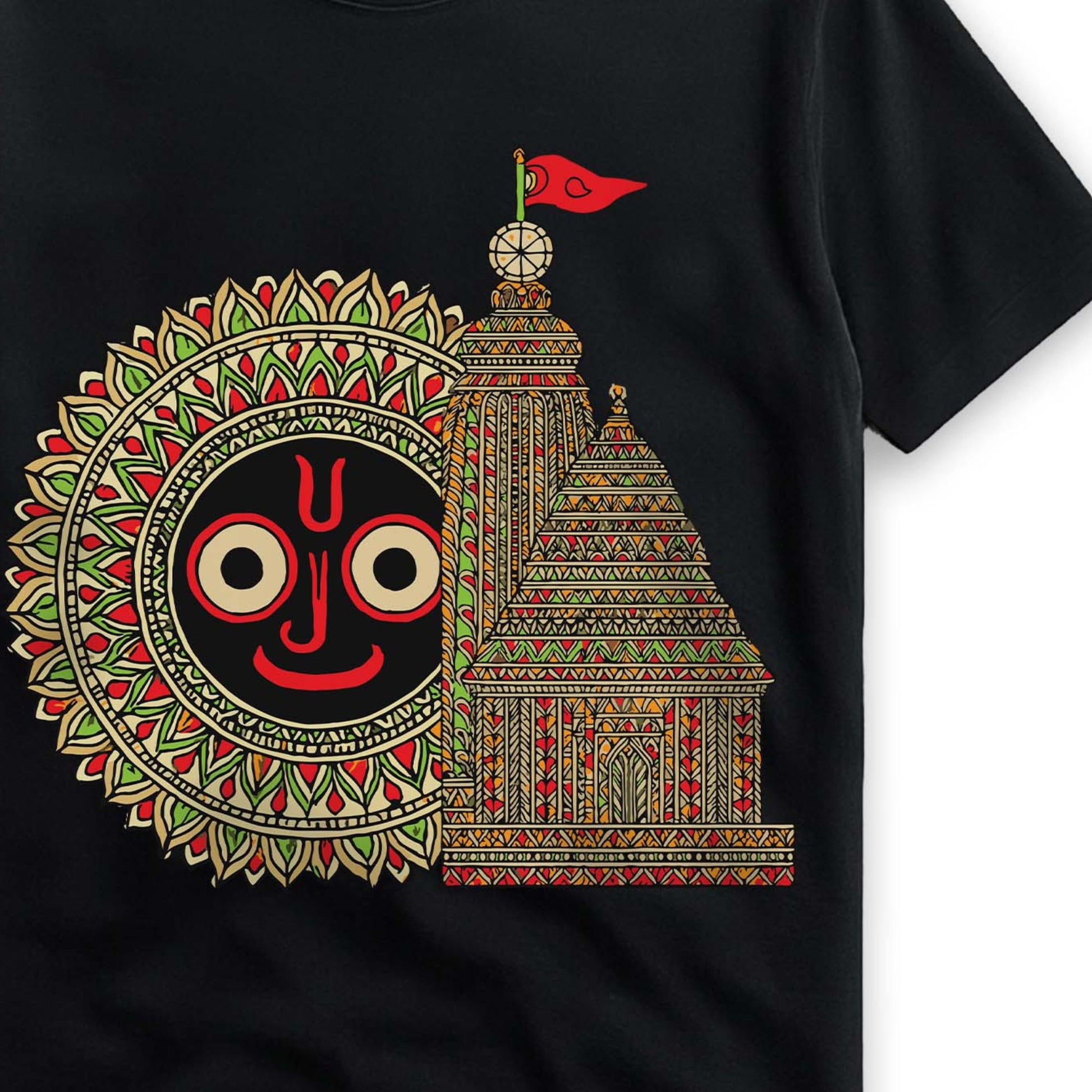 Puri Jagannath Temple T-Shirt – Rath Yatra Heritage Design