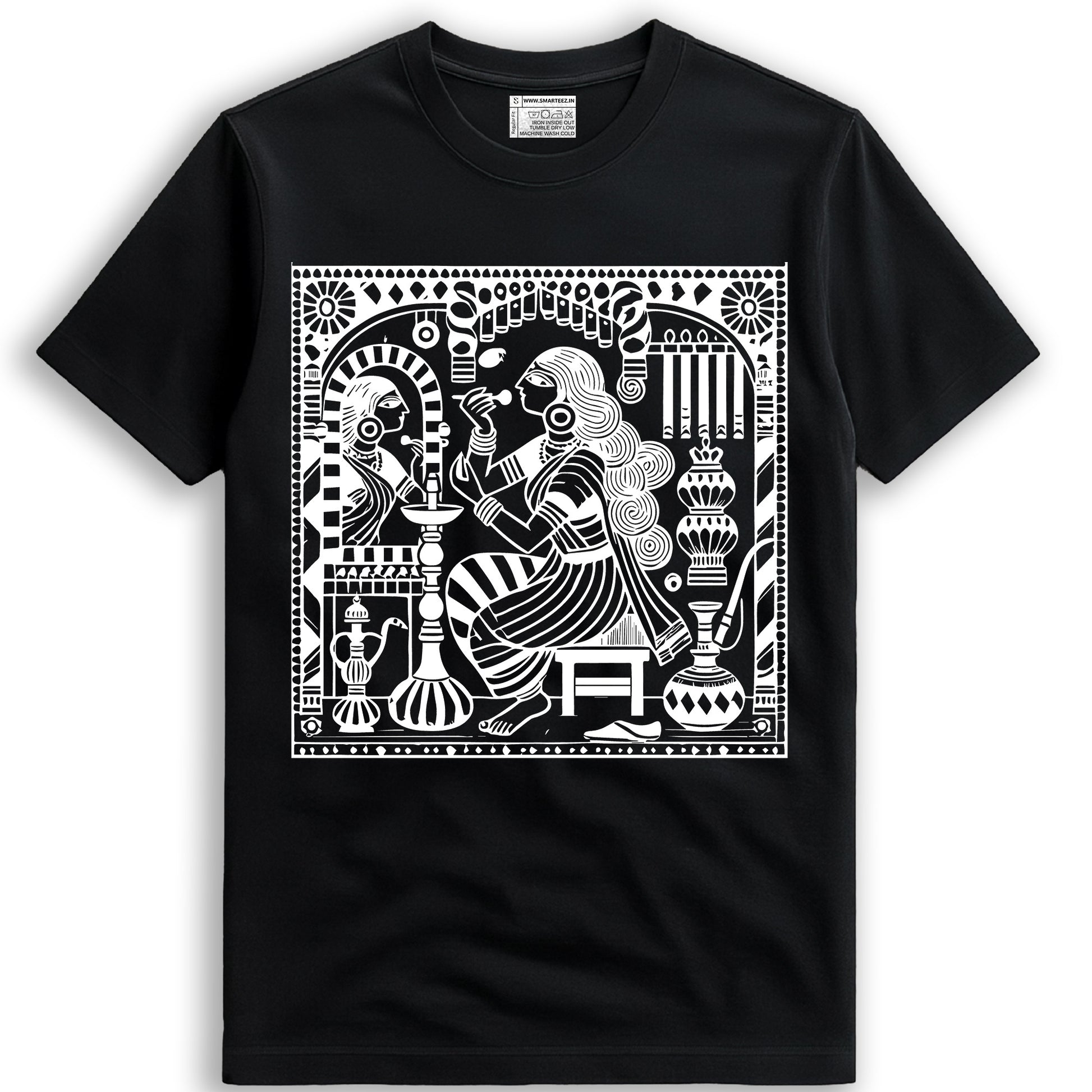 Sayam Sringar | Kalighat Patachitra Style T-Shirt