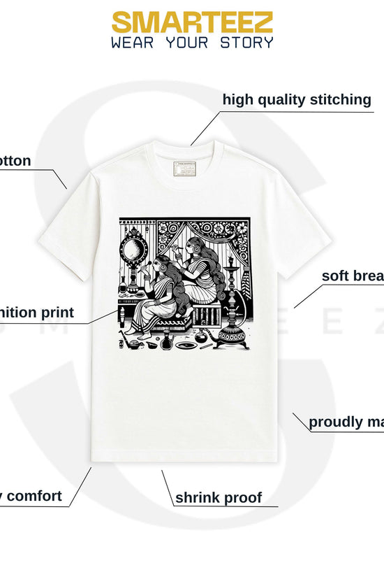 Sringar | Kalighat Patachitra Style T-Shirt