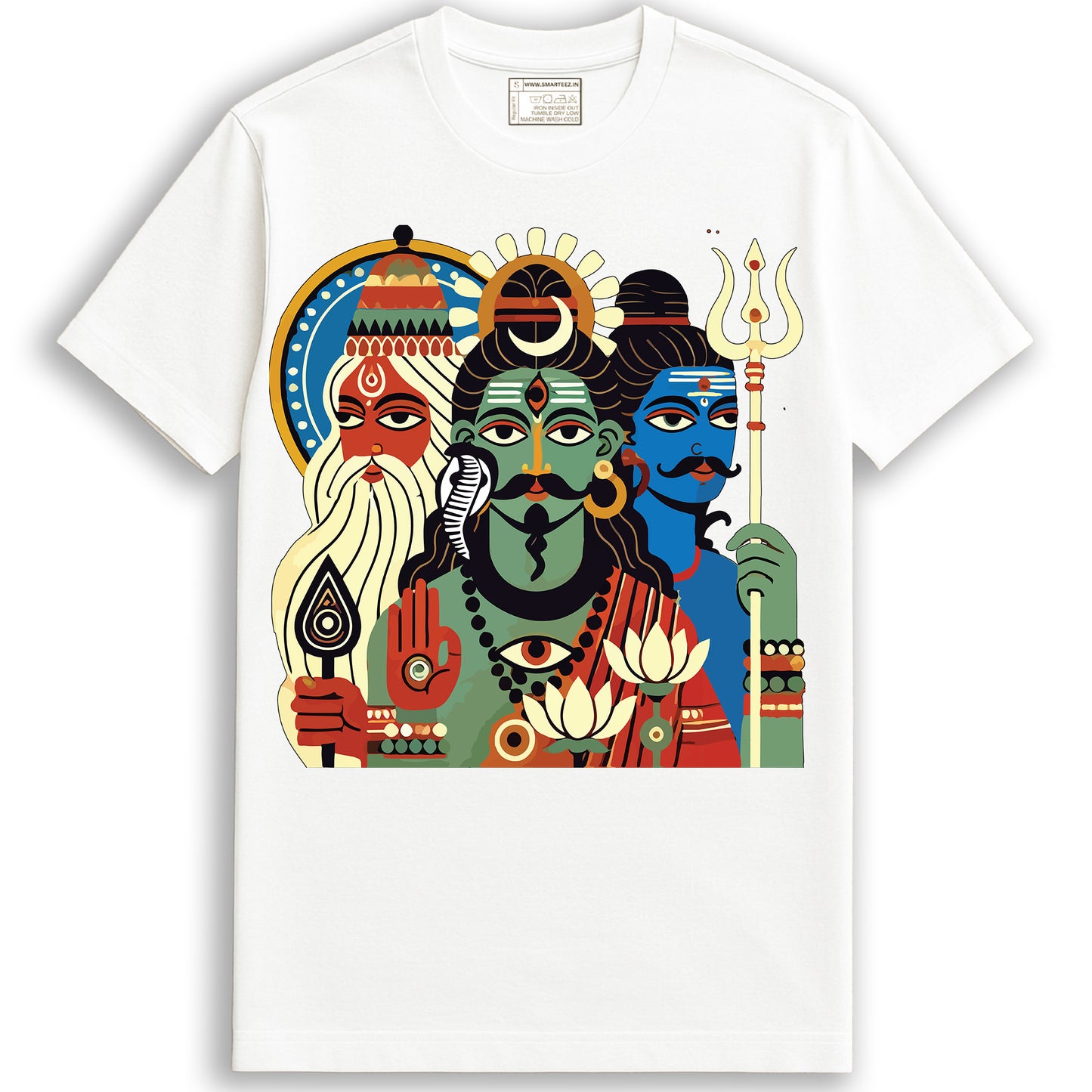 Tridev – Bengali Patachitra Inspired Heritage Edition T-Shirt