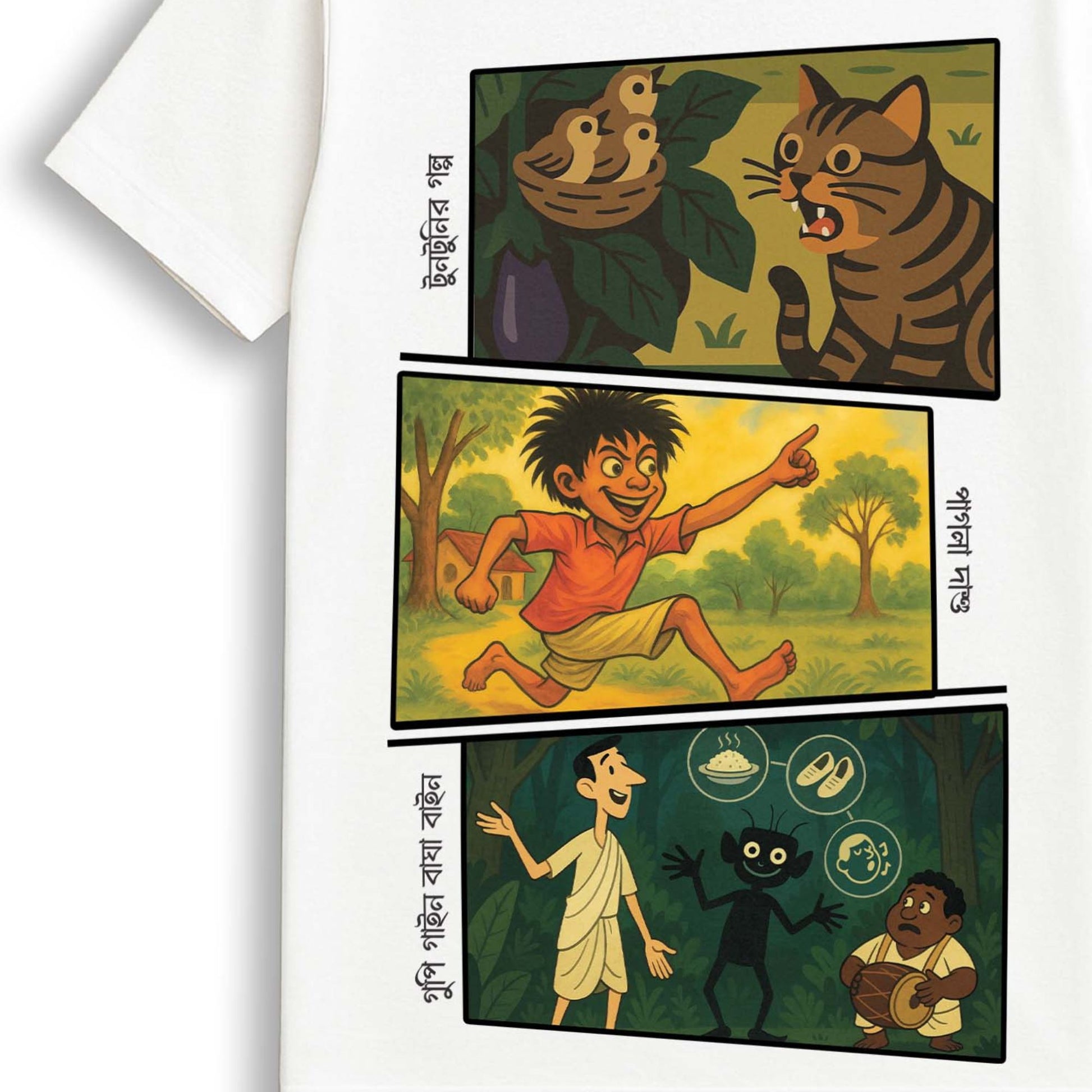 Tuntuni to Gupi Bagha - 3 Generations of Ray Legacy | Unisex | Regular Fit