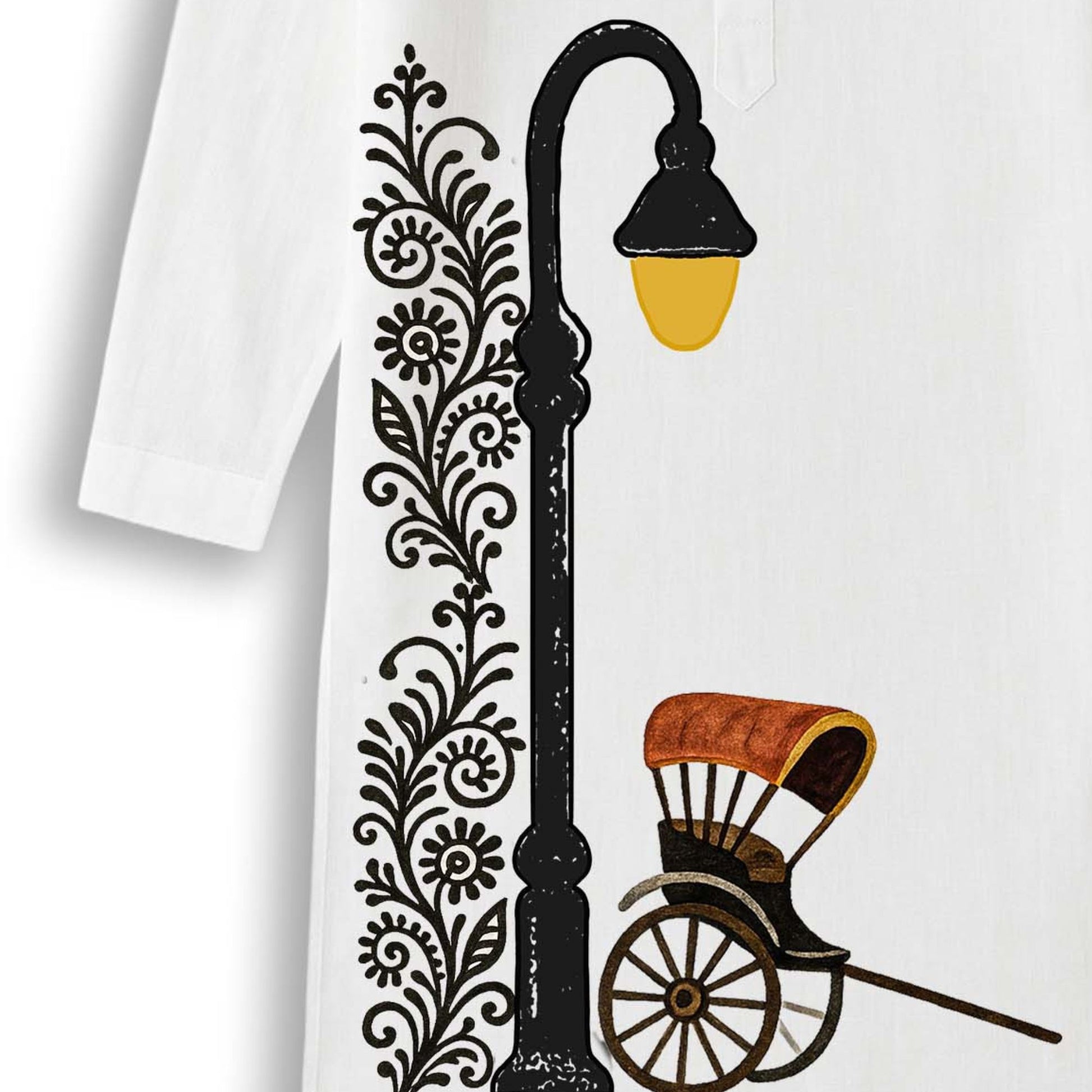 Vintage Kolkata Kurta for Men