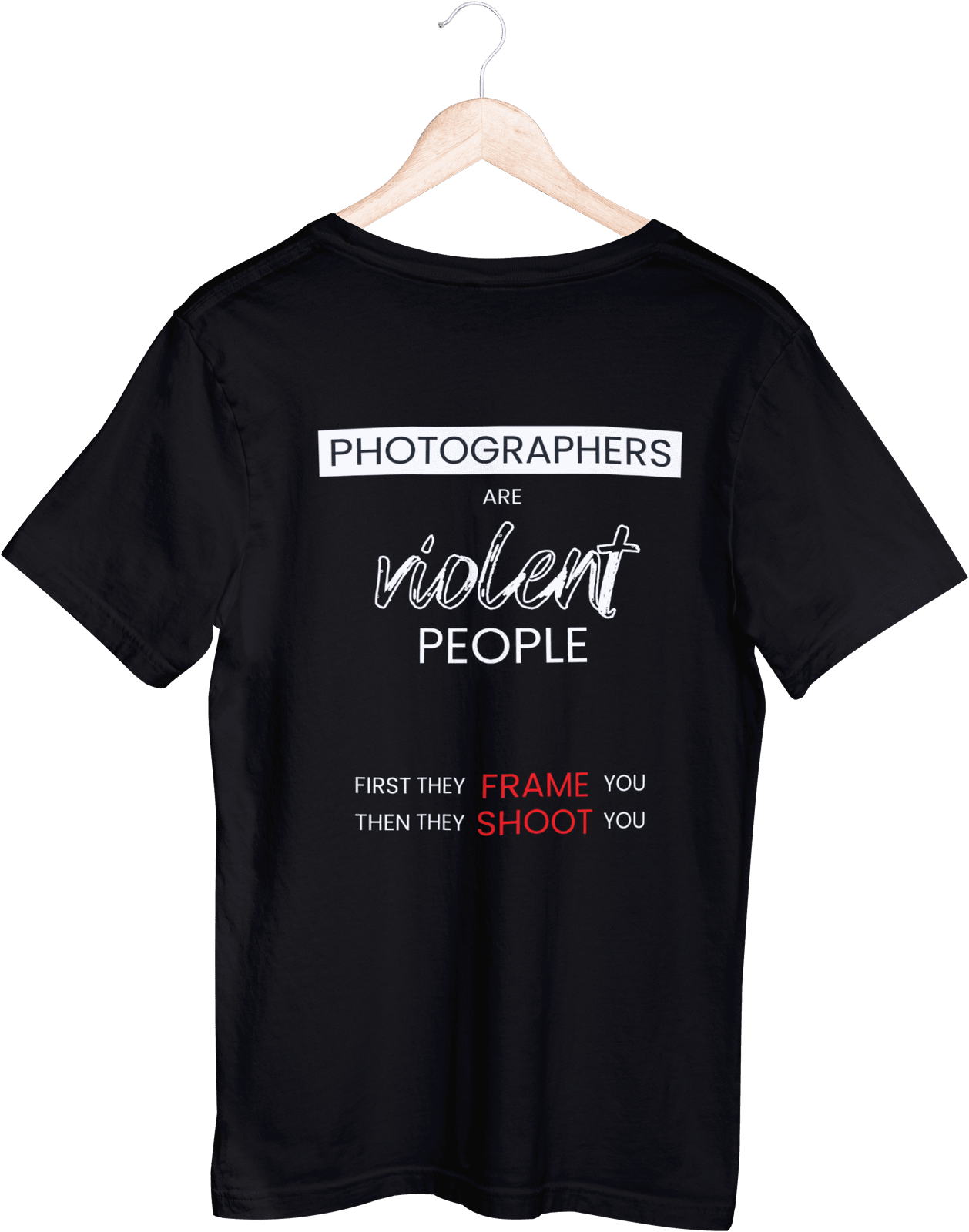 Violent Photographer (Unisex T-Shirt)