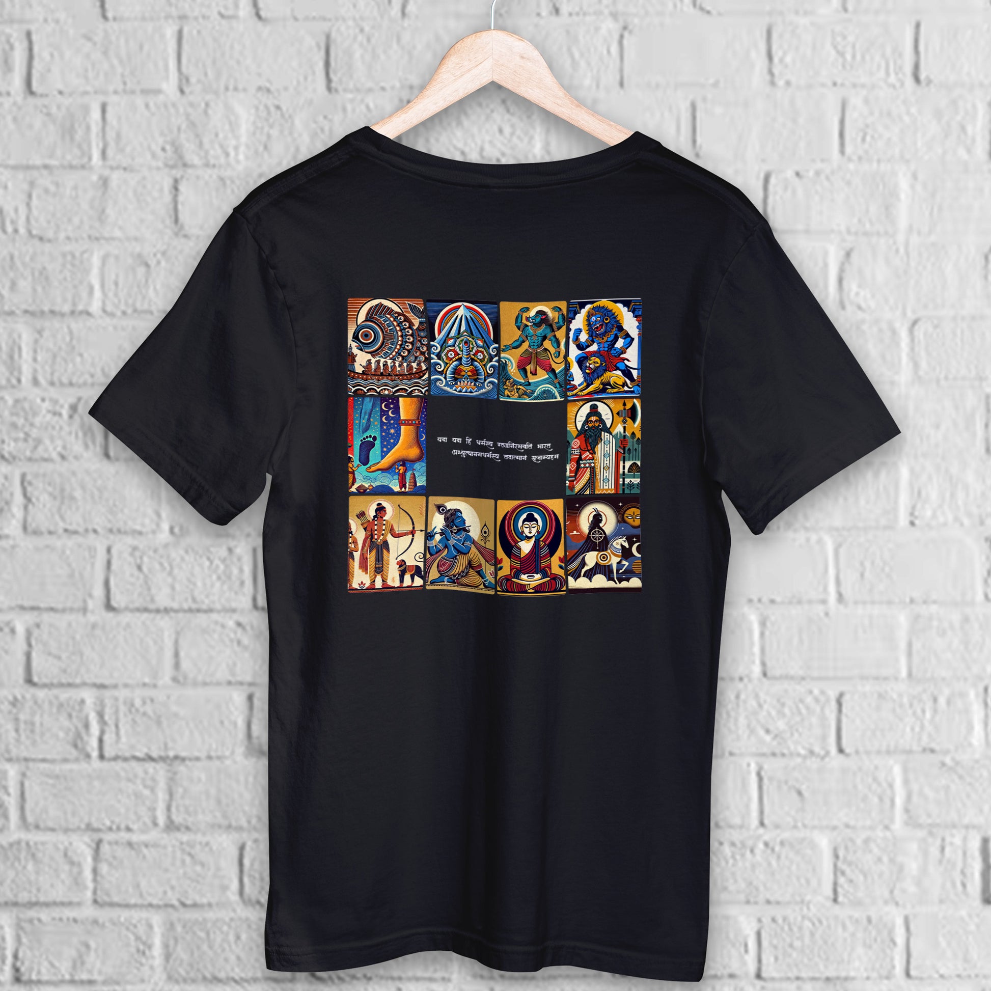 Patachitra T-Shirt - Dashavatar
