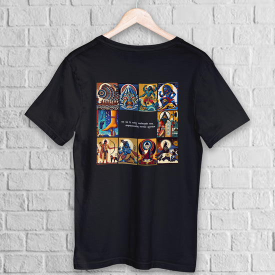Patachitra T-Shirt - Dashavatar