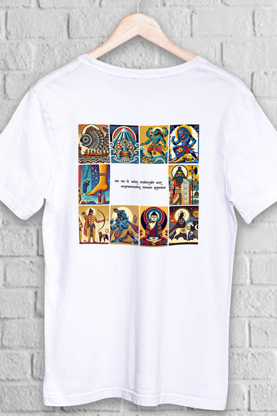 Patachitra T-Shirt - Dashavatar