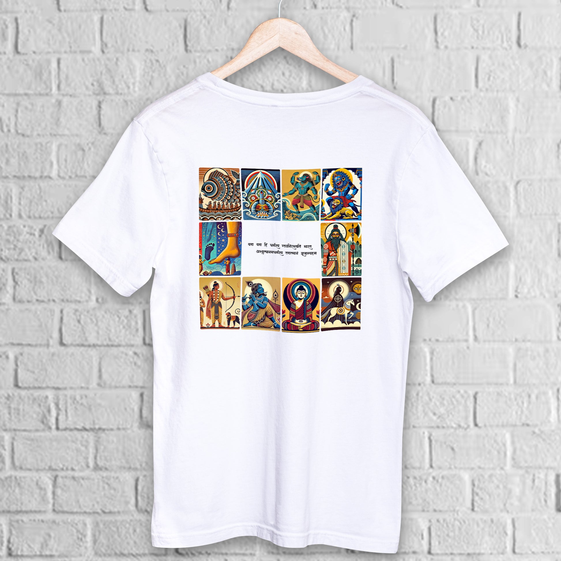 Patachitra T-Shirt - Dashavatar