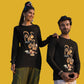 Lifestyle Image of Pithee khele Pet e Soy Full sleeves tshirt | Smarteez winter collection